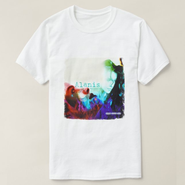 Alanis Jagged Little Pill Album T-Shirt (Design vorne)
