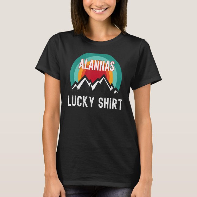Alannas Lucky T-Shirt (Vorderseite)