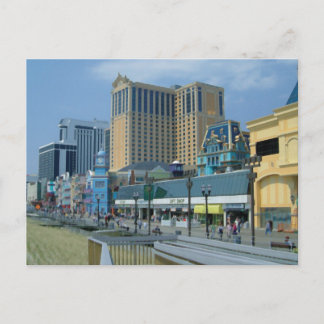 Alantische Stadt Postkarte