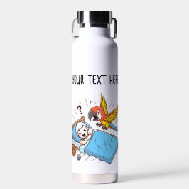 ALARM PARROT GEWECKT TRINKFLASCHE