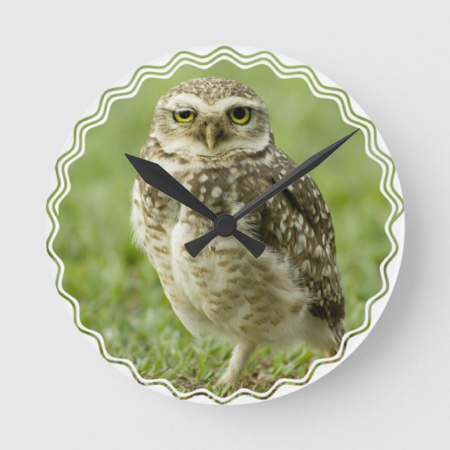 Alarmanzeige Runde Wanduhr (Vorderseite)