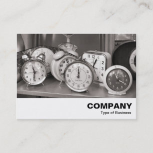 Alarmierendes Stillleben Visitenkarte