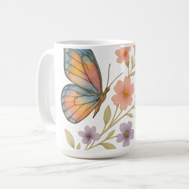 Alas de Primavera Kaffeetasse (Vorderseite Links)