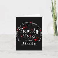 Alaska 2026 Urlaub Familien-Matching-Illustration