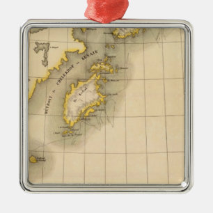 Alaska 22 ornament aus metall