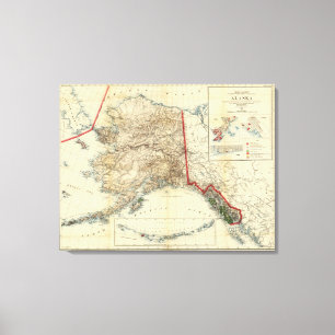 Alaska 7 leinwanddruck