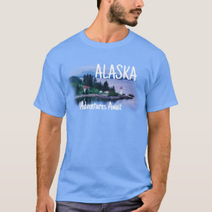 Alaska-Abenteuer wartet T-Shirt