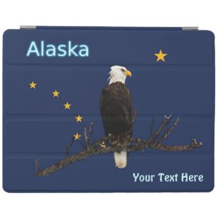 Alaska Adler und Fahne iPad Hülle