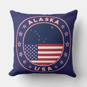 Alaska, Alaska-T - Shirt, Alaska-Aufkleber, Alaska Kissen
