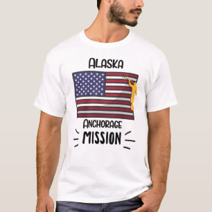Alaska Anchorage Mormon LDS Mission T-Shirt