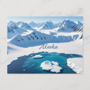 Alaska-Ansichtskarte Postkarte