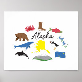 Alaska Art Print Poster