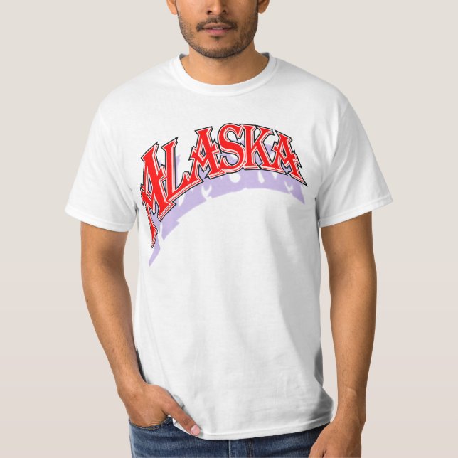 Alaska bedeckt Shirt mit einer Kappe (Vorderseite)