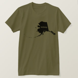 Alaska Belong Staatsstolz T-Shirt