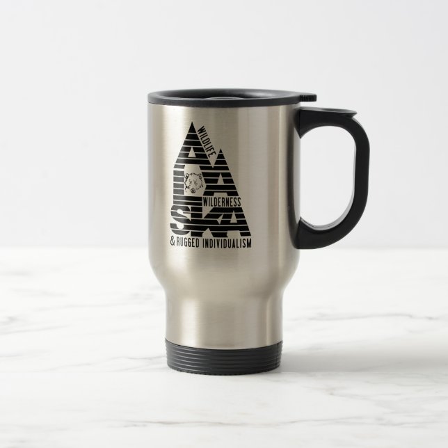ALASKA-benutzerdefinierte Tasse (Rechts)