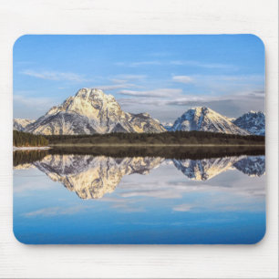 Alaska Berge Reflektion Foto Mousepad