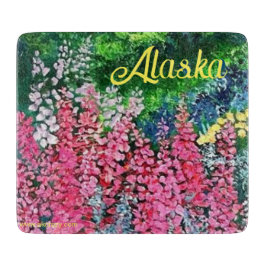 Alaska-Berge wi_Alaska-Schnittplatte Schneidebrett