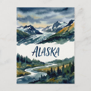Alaska-Blick Postkarte