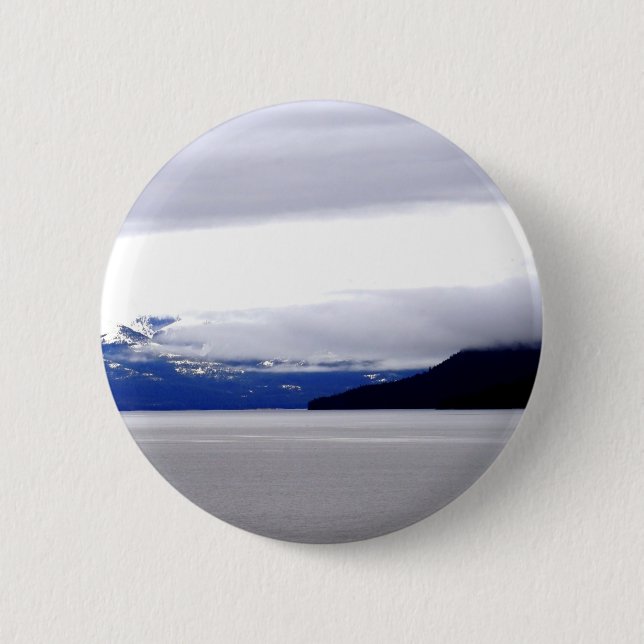 Alaska-Blues Button (Vorderseite)