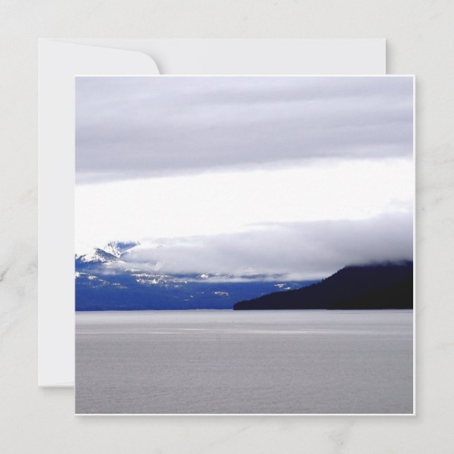 Alaska Blues Einladung (Vorderseite)