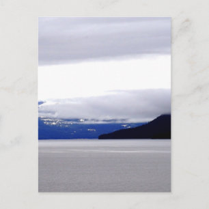Alaska Blues Feiertagspostkarte