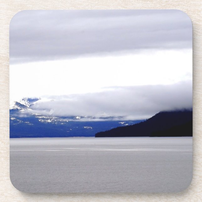 Alaska Blues Getränkeuntersetzer (Vorderseite)