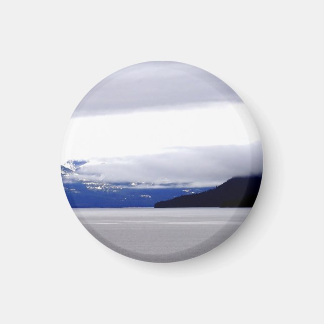 Alaska Blues Magnet (Vorne)