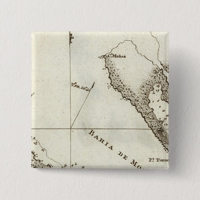 Alaska Buchkarte Button (Vorderseite)