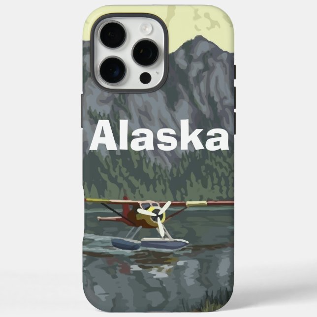 Alaska Bush Flugzeug Souvenirs Case-Mate iPhone Hülle (Rückseite)