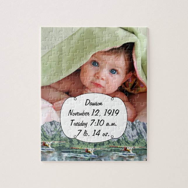 Alaska Bush Flugzeug und Angelreisen Puzzle (Vertikal)