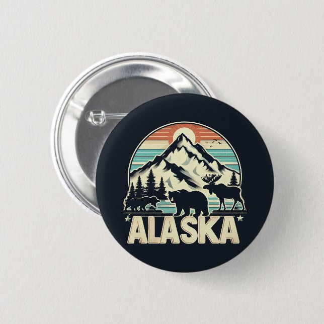 Alaska Button (Vorne & Hinten)