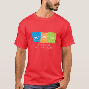 Alaska Camping Wandern Fischen USA Natur Lover Sou T-Shirt