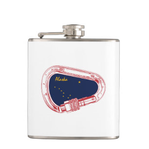 Alaska Climbing Carabiner Flachmann