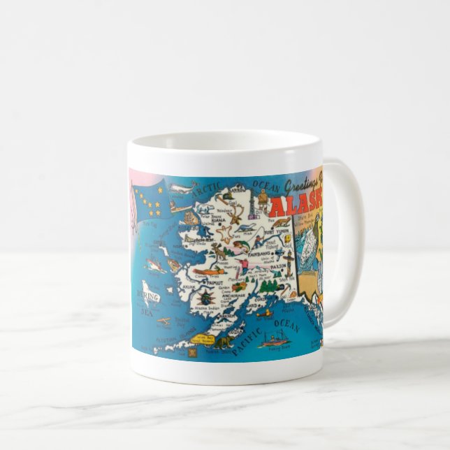 Alaska Coffee Tasse (VorderseiteRechts)