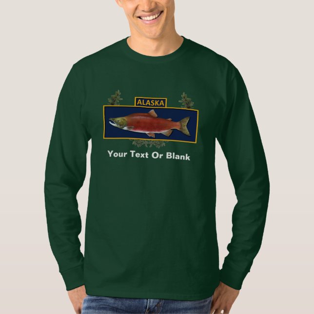 Alaska Combat Fisherman Abzeichen T-Shirt (Vorderseite)