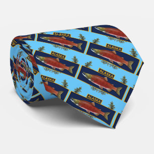 Alaska Combat Fisherman Badge Krawatte