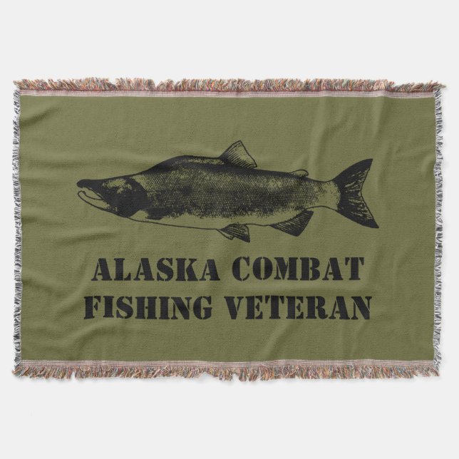 Alaska Combat Fishing Veteran Decke (Vorderseite)