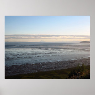 Alaska Cook Inlet Mt Redoubt von Zaereth Poster