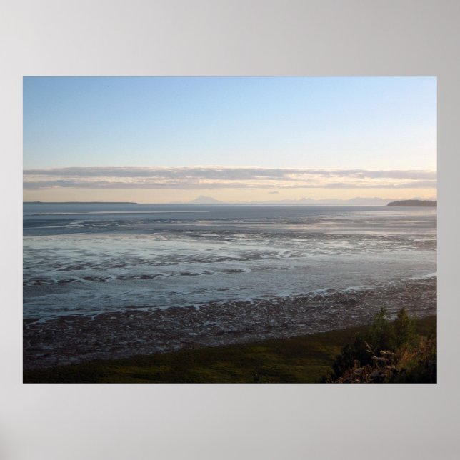 Alaska Cook Inlet Mt Redoubt von Zaereth Poster (Vorne)