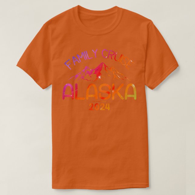 Alaska Cruise 2024 Family Summer Vacation Travel T T-Shirt (Design vorne)