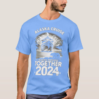 Alaska Cruise 2024 Matching Family Friends TShirt