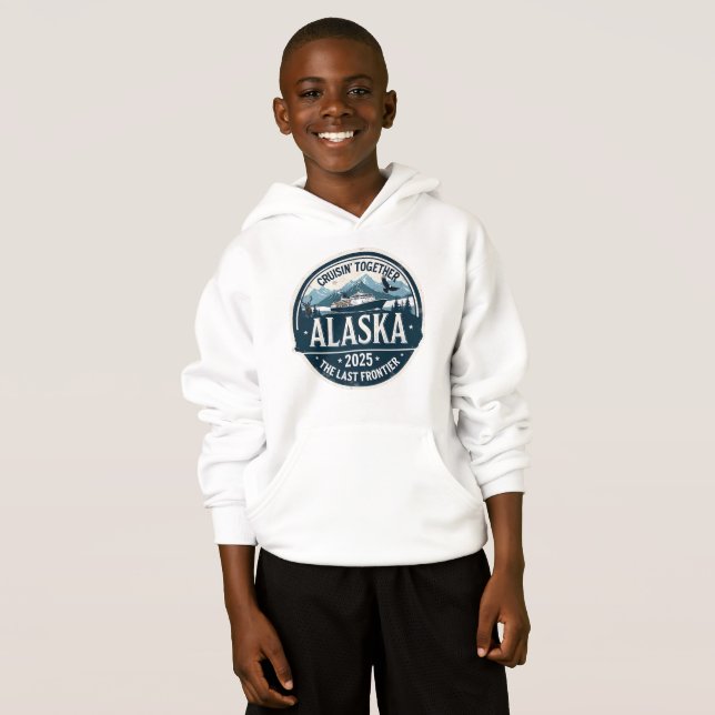 Alaska Cruise 2025 Hoodie (Vorne ganz)