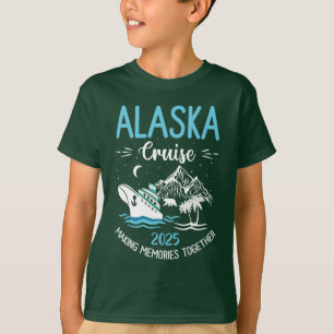 Alaska Cruise 2025 Matching Family Friends T-Shirt