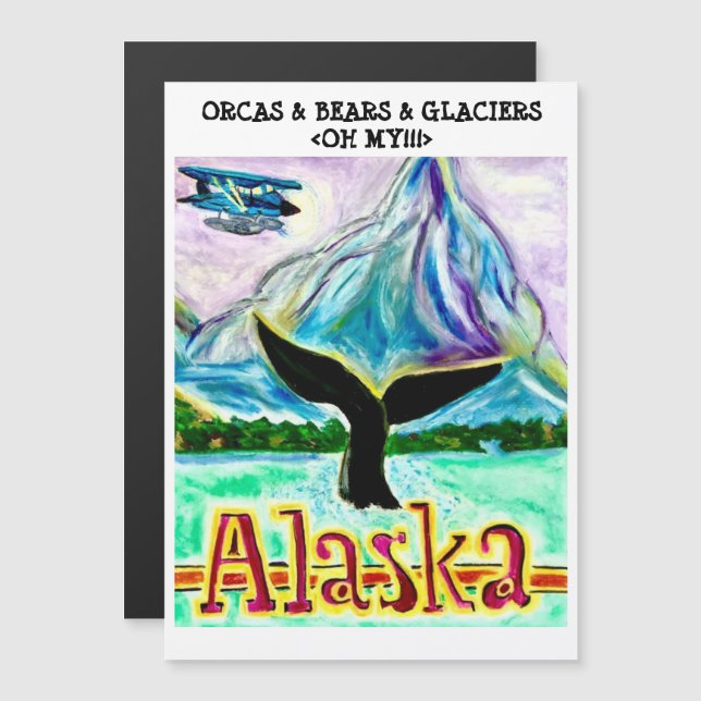 Alaska Cruise Door Magnet (Vorne/Hinten)