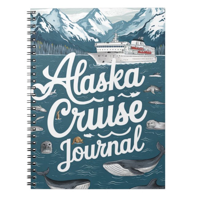 Alaska Cruise Journal Notizblock (Vorderseite)