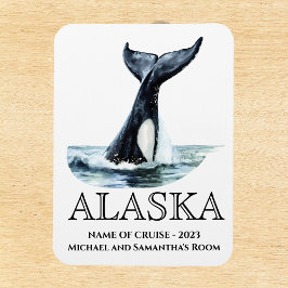 Alaska Cruise Orca Schwanz Magnet