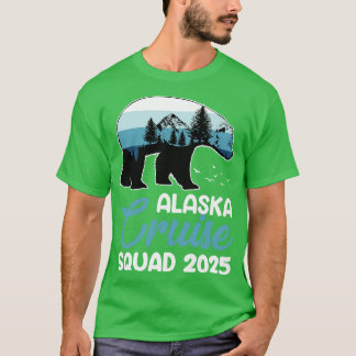 Alaska Cruise Squad 2024 Matching Family Group Ala T-Shirt