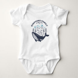 Alaska Cruise Trip Custom Family Matching Group Baby Strampler