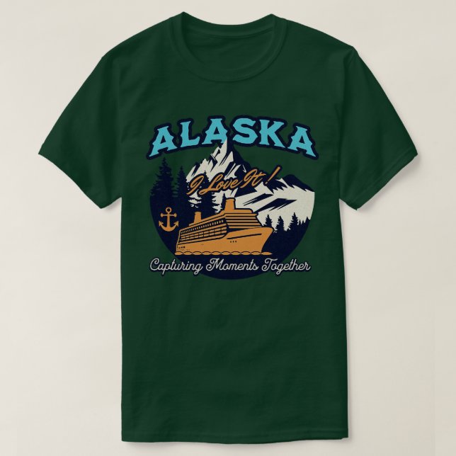 Alaska Cruise Vacation TShirt (Design vorne)