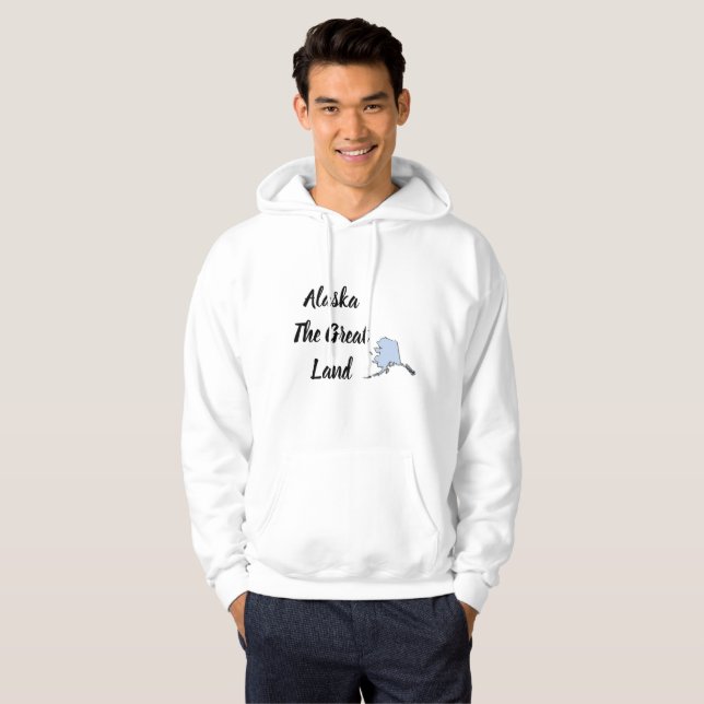 Alaska Das große Land Hoodie (Vorne ganz)